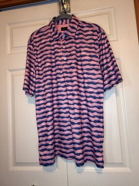 Greg Norman Collection Playdry Polo Golf Shirt - M